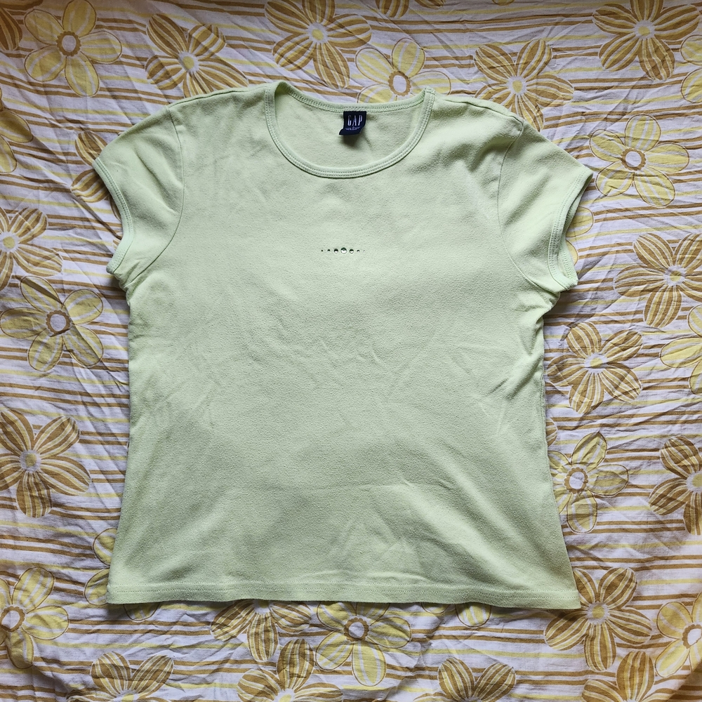 2001 GAP Green baby tee